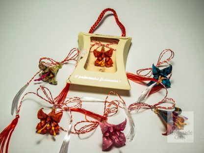 Mărțișor origami ”Crin” - imagine 2
