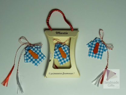 Mărțișor origami ”Cămașă”